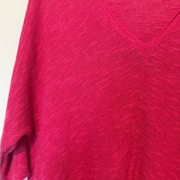 Eileen Fisher Womens Pink Linen/Cotton Tunic/Cover Up Size Large - Picture 3 of 5